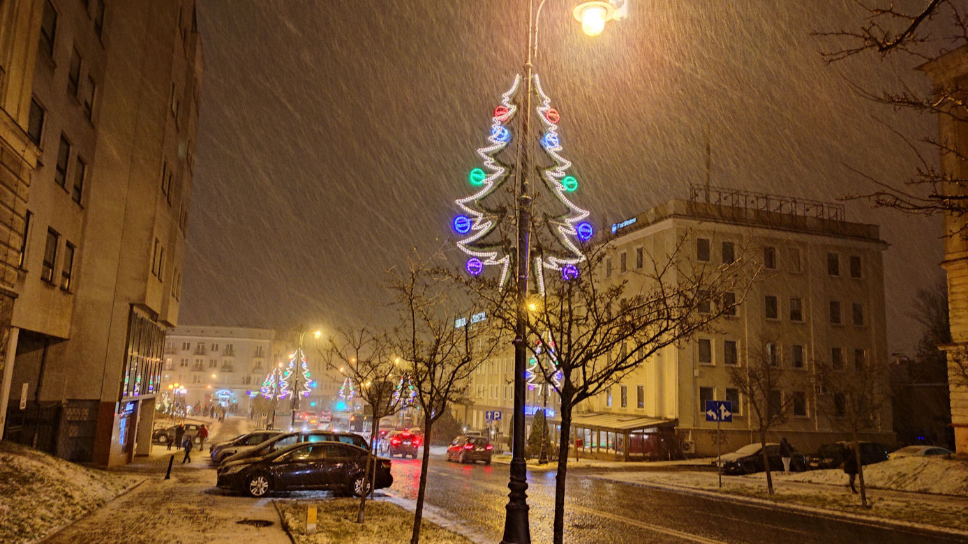 Boże Narodzenie 2021: Świąteczne iluminacje w Białymstoku