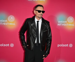 Krzysztof Ibisz odpalił tryb młodziaka. Dziubek i minki na festiwalu Polsatu