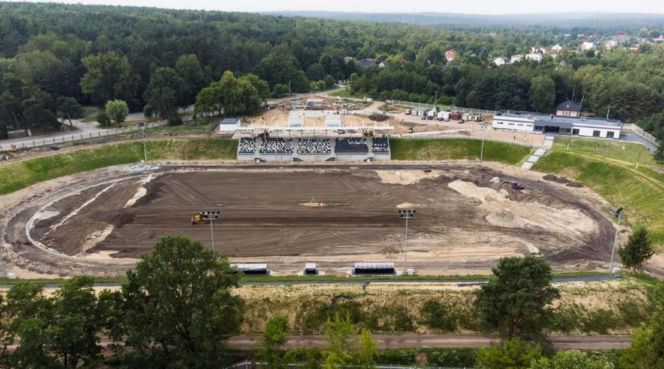 Remont stadionu Granatu w Skarżysku (lipiec 2026)