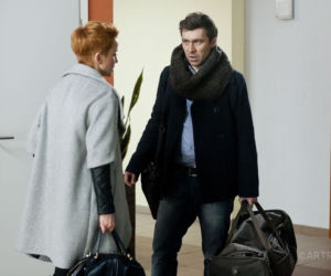 Barwy szczęścia odc. 973. Marta (Katarzyna Zielińska), Robert (Marcin Czarnik)