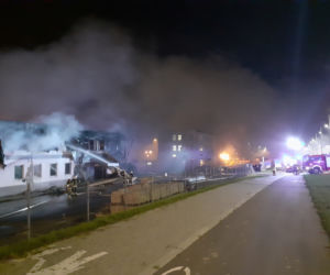Lublin: WIELKI POŻAR przy ul. Grygowej. DRAMATYCZNA akcja strażaków! Zobacz