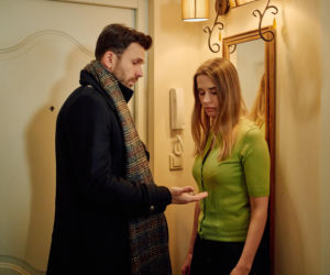 Na Wspólnej odc. 4195. Bartek Wichrowski (Krzysztof Wach), Eliza (Katarzyna Chorzępa)