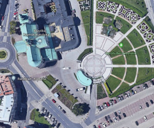 Trójwymiarowy Rzeszów w Google Earth