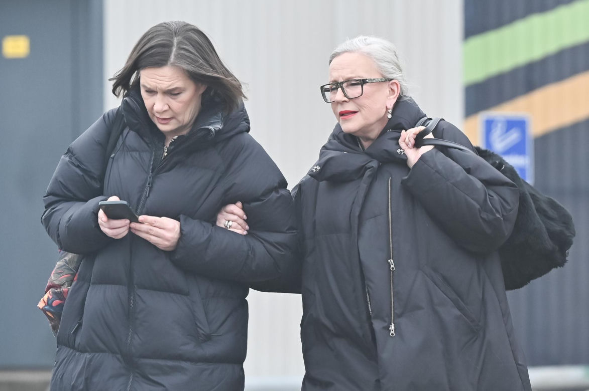 Krystyna Janda kurzy w aucie