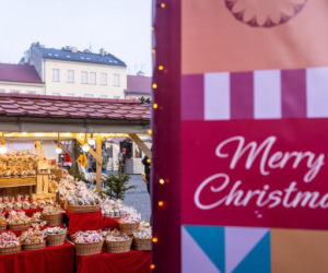 Kiermasz Bożonarodzeniowy na Małym Rynku w Krakowie