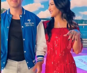 Skolim skradł buziaka Steczkowskiej