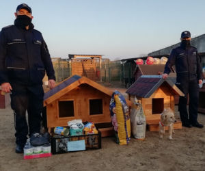 Policjanci z Kutna mają dystans i wielkie serca! My psy musimy trzymać się razem
