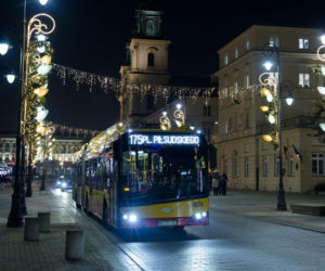 Świąteczne iluminacje w Warszawie