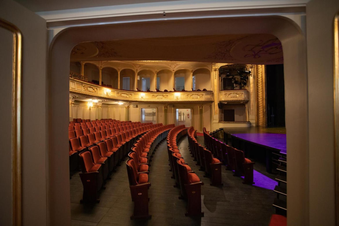Widownia Teatru Horzycy po remoncie