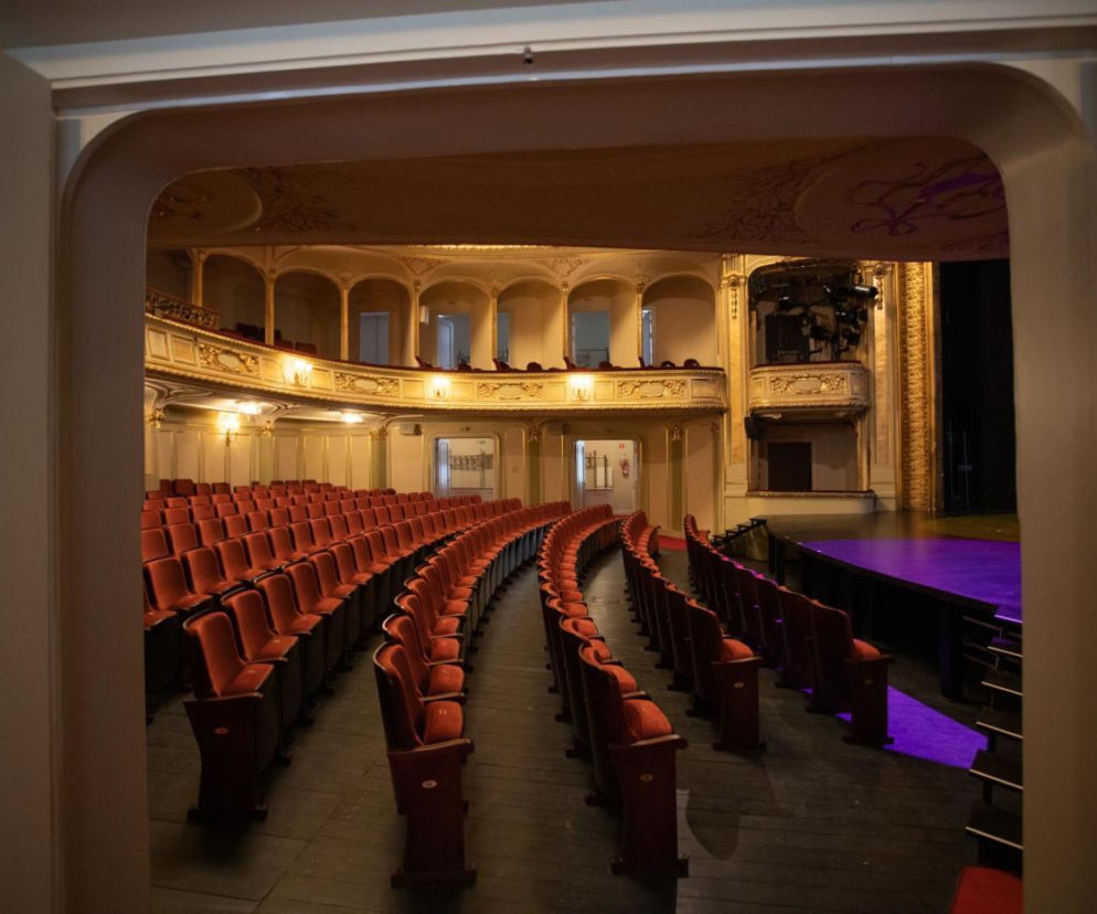 Widownia Teatru Horzycy po remoncie