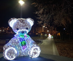 Świąteczne iluminacje w Łomży