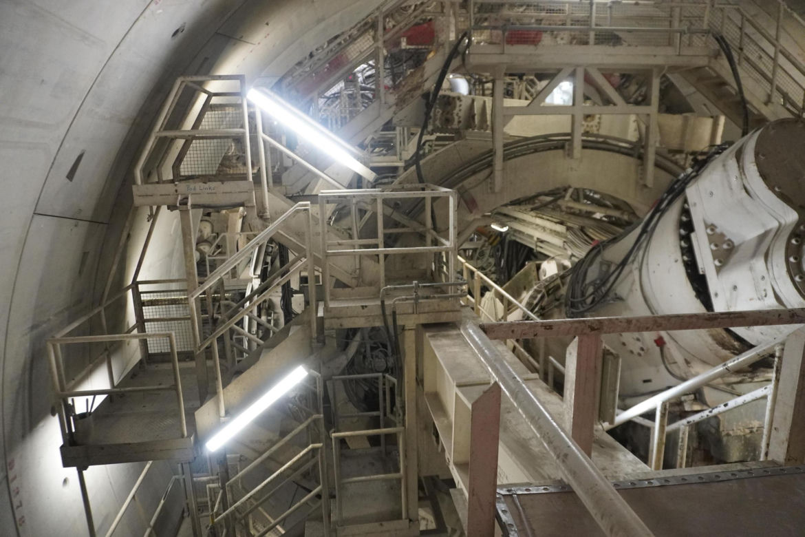 Łódź. Tak wygląda budowa tunelu średnicowego. Drąży go maszyna Katarzyna [ZDJĘCIA].