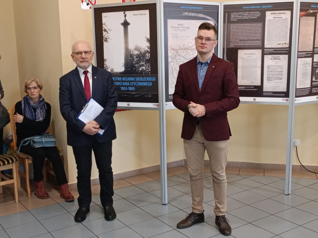 Wernisaż wystawy pt. „Społeczeństwo regionu siedleckiego wobec powstania styczniowego”