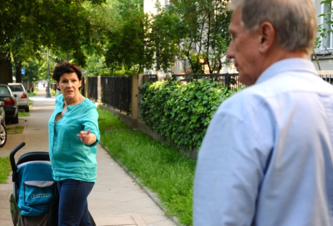 Przepis na życie 5 sezon odcinek 59 (odc. 7). Michał (Jan Englert), Irena (Dorota Kolak)