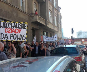 Protest w Teatrze Polskim