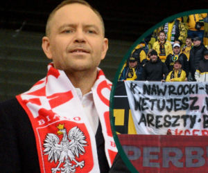 Karol Nawrocki odpowiada na mocne transparenty kibiców. Prezydent RP ujawnia kulisy weta