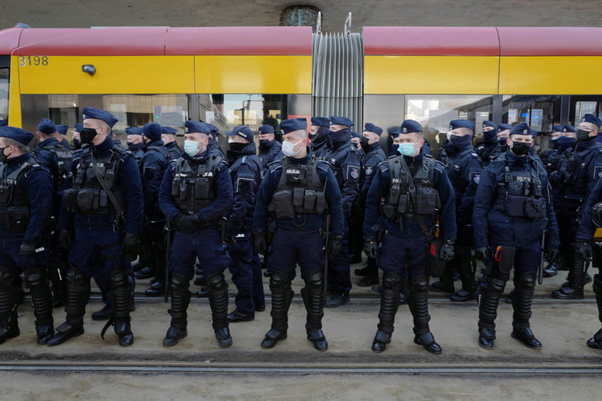Strajk w Warszawie 8.03.2021