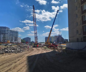 Rozpoczyna się budowa stacji metra Brudno