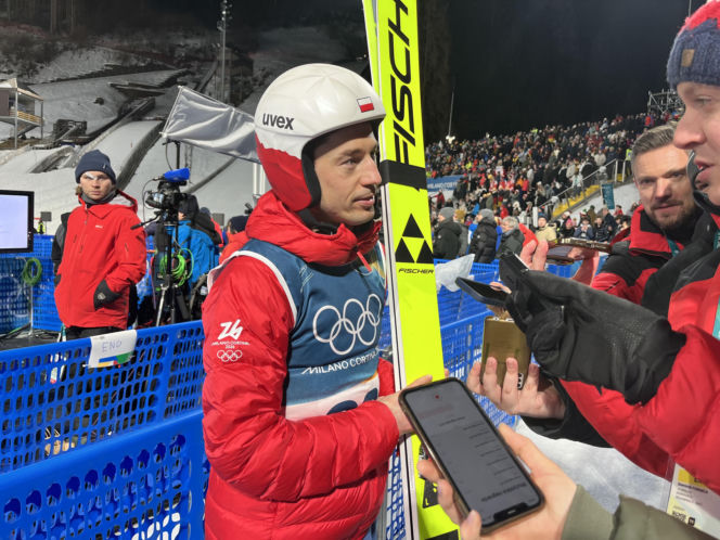 Kamil Stoch po odpadnięciu na IO 2026