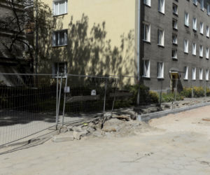 Niewybuch na Saskiej Kępie