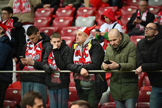 Tak się bawią kibice na meczu Polska - Albania. Gorąca atmosfera na PGE Narodowym