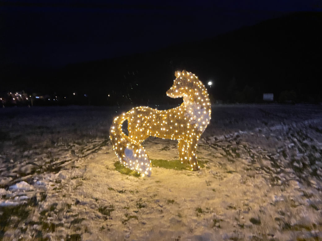 Świąteczne iluminacje w Muszynie