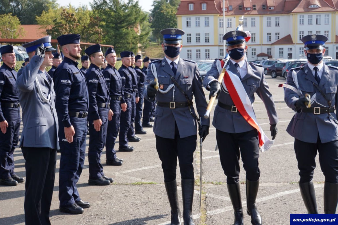 Nowi policjanci na Warmii i Mazurach