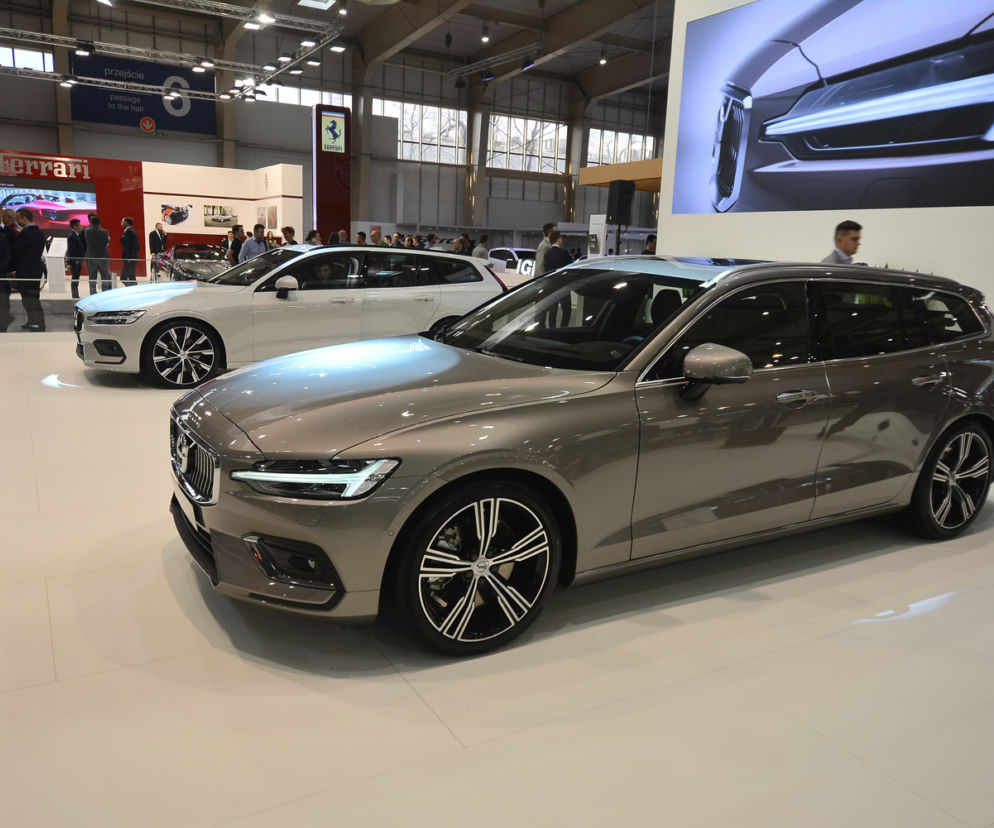 Volvo V60 na targach Poznań Motor Show 2018
