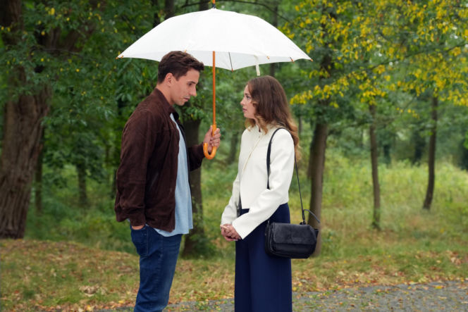 Barwy szczęścia odc. 3328. Tomasz Kępski (Jakub Sokołowski), Oliwka (Wiktoria Gąsiewska)