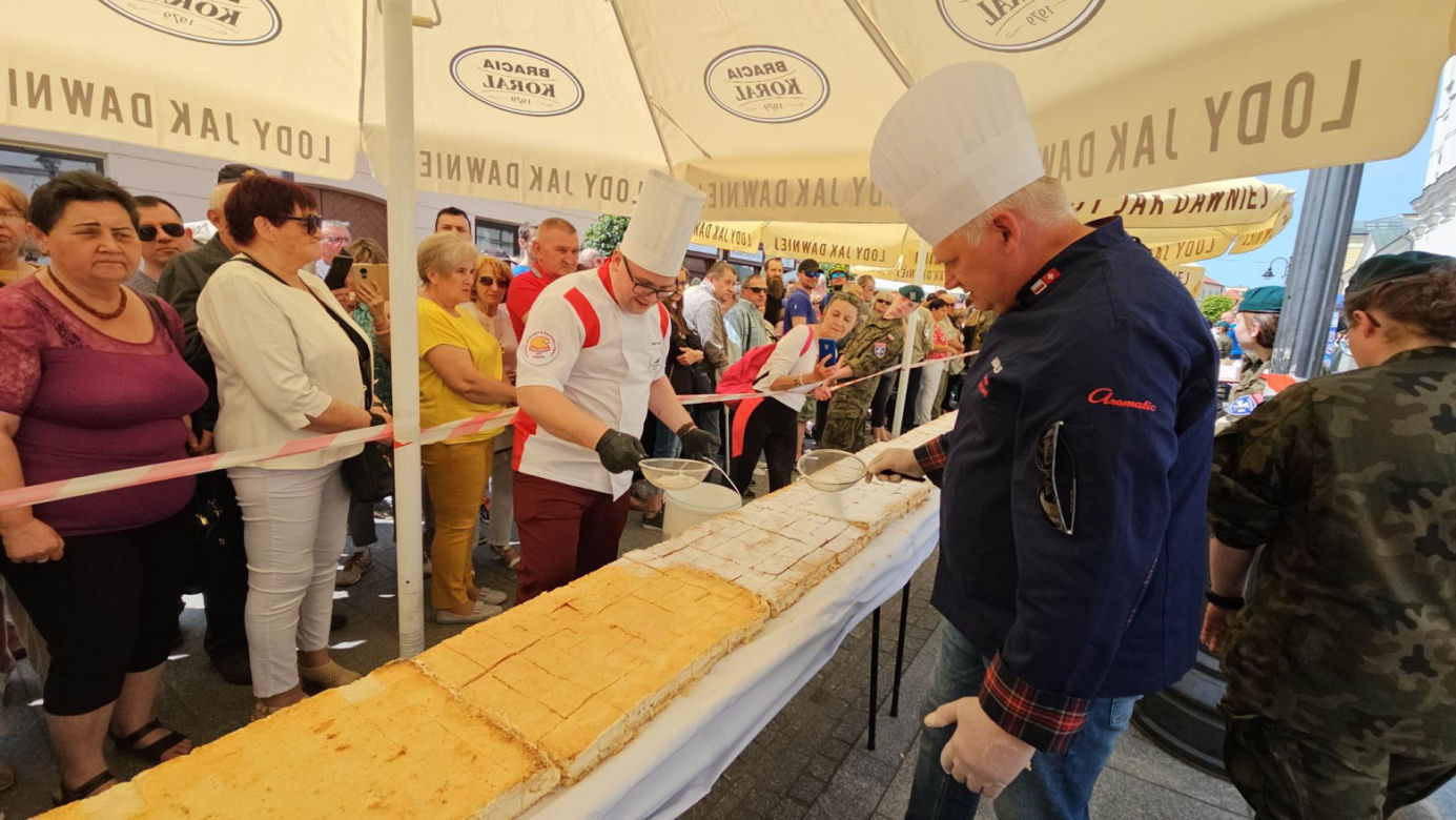 Kremówkowe szaleństwo na rzeszowskim Rynku