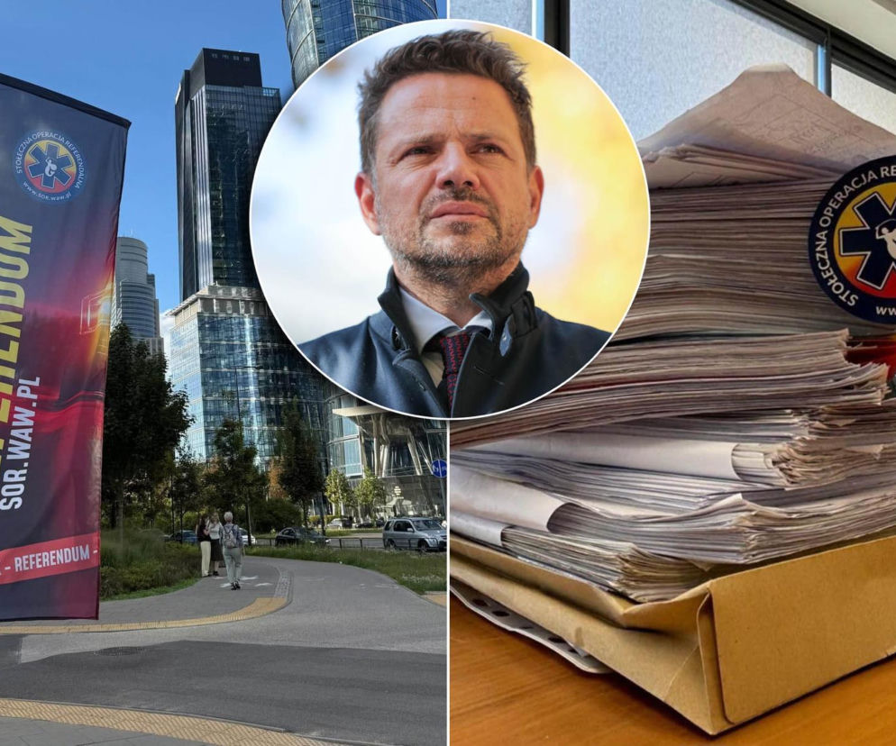 Zwolennicy referendum w Warszawie rosną w siłę. Chcą dymisji Rafała Trzaskowskiego i rady miasta