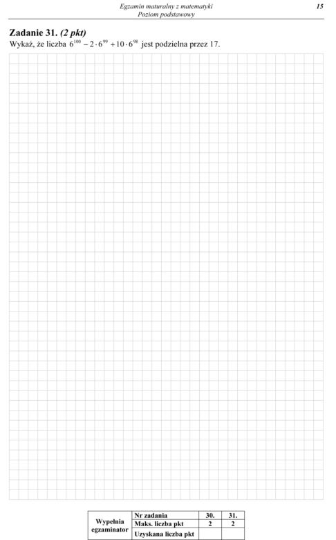 Matura z matematyki 2013