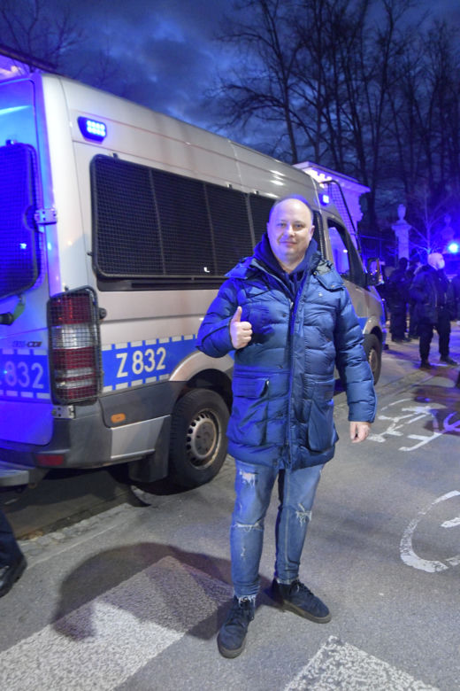 Kolejny protest pod ambasadą Rosji w Warszawie