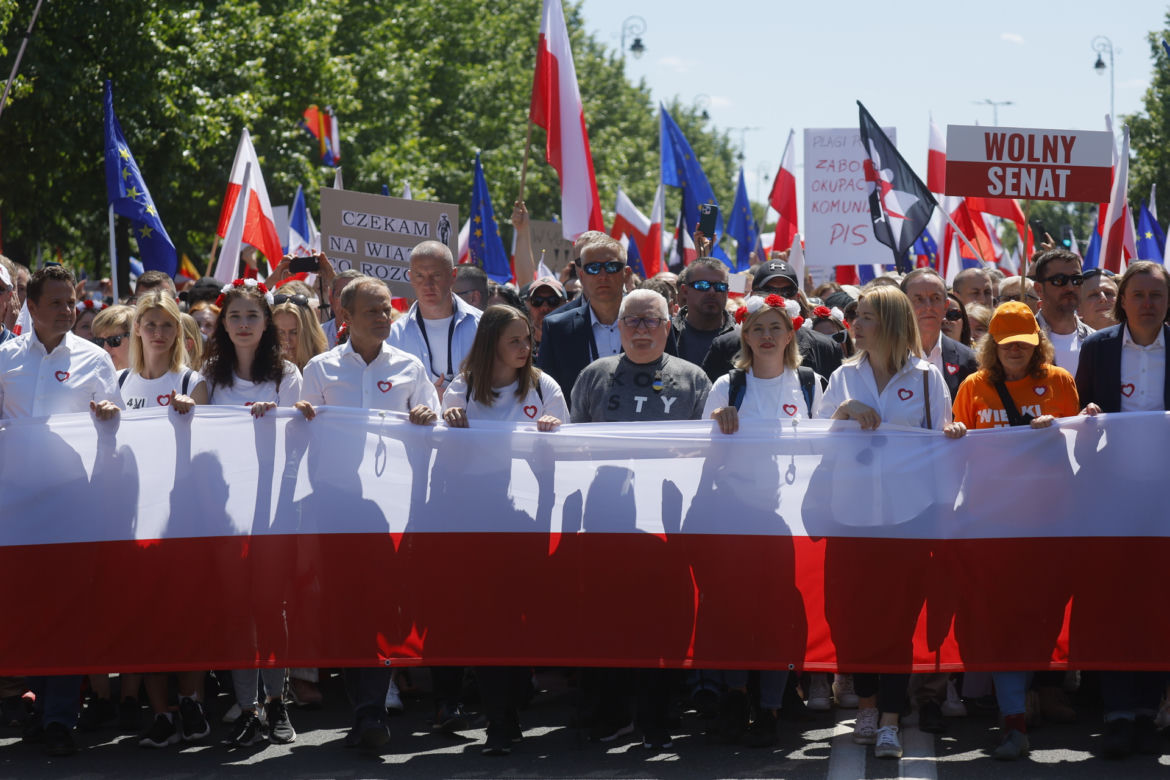 Marsz 4 czerwca. Tłumy w Warszawie