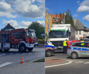 Tir ciągnął za sobą kobietę! Makabryczny wypadek w Mrągowie [ZDJĘCIA].