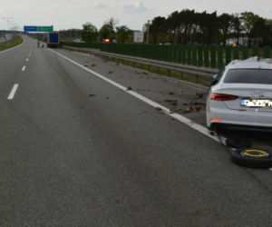Wypadek na A1 w Kujawsko-Pomorskiem. Pasażer audi zginął w Kuczku