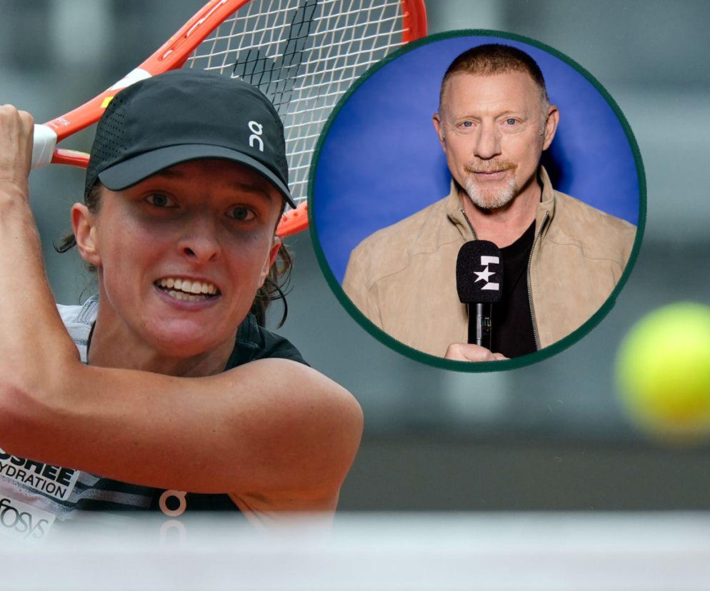 Iga Świątek, Boris Becker