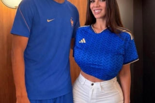 Kylian Mbappe i Raissa Bellini