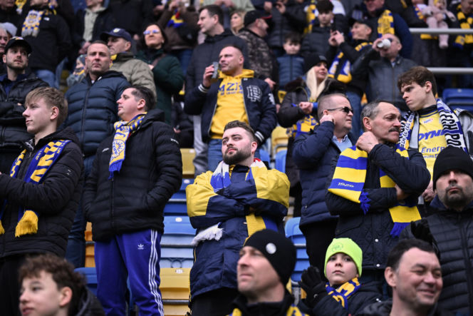 Arka Gdynia - Widzew Łódź: Zdjęcia kibiców i zawodników z meczu 25. kolejki PKO BP Ekstraklasy