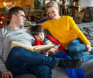 RODZINKA.pl 4 sezon. Ludwik (Tomasz Karolak), Kacper (Mateusz Pawłowski), Natalia (Małgorzata Kożuchowska)