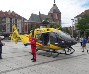 W centrum Koszalina zasłabł starszy mężczyzna