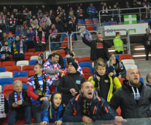 Górnik Zabrze - Cracovia: Gol Cabrery daje gościom 3 punkty [ZDJĘCIA KIBICÓW]