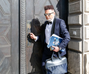 Krzysztof Rutkowski przesłuchiwany na policji w Gdańsku
