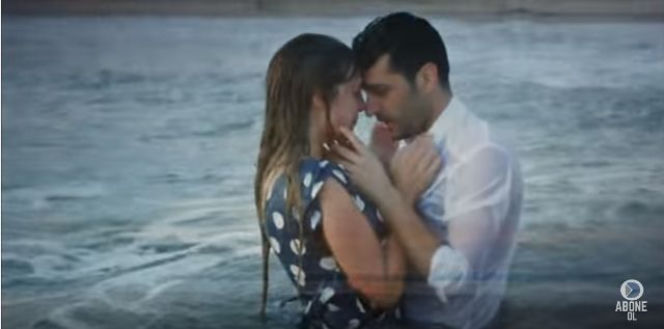 "Królowa jednej nocy" zdjęcia przedpremierowe Kartal (Murat Yilgim) Selin (Meryem Uzerli)