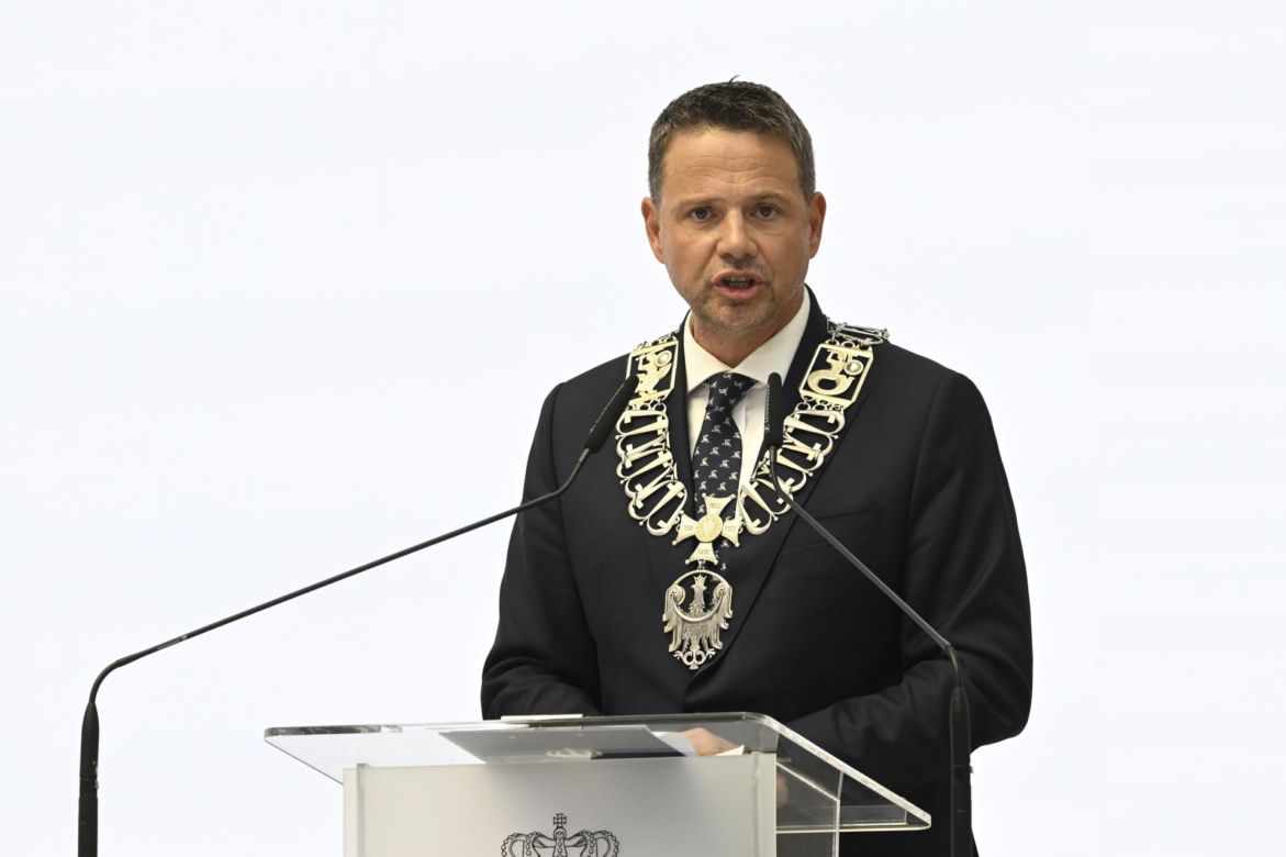 Warszawa uhonorowała Andrzeja Poczobuta. Wzruszające słowa po odebraniu odznaki Honorowego Obywatela