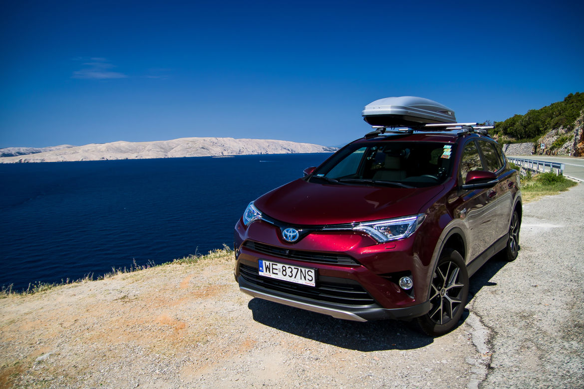 Toyotą RAV4 Hybrid do Chorwacji