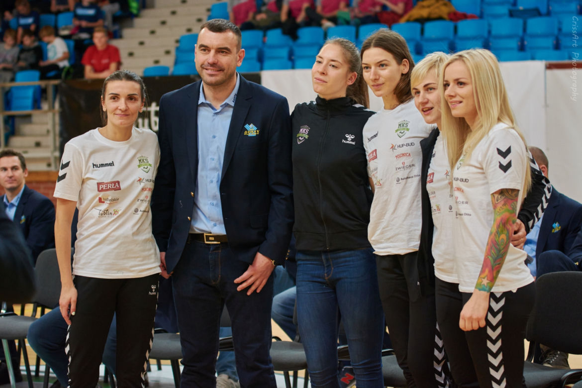 Najlepsi szczypiorniści z lubelskich klubów trenowali z uczniami