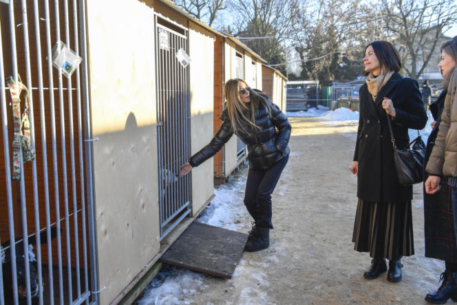 Małgorzata Rozenek-Majdan odwiedziła schronisko w Łodzi