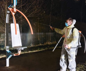 Olsztyn. Trwa wiosenne oczyszczanie miasta. Zdezynfekowano też place zabaw