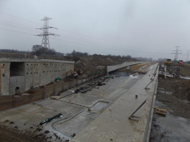 Obwodnica Oświęcimia w budowie - DK44